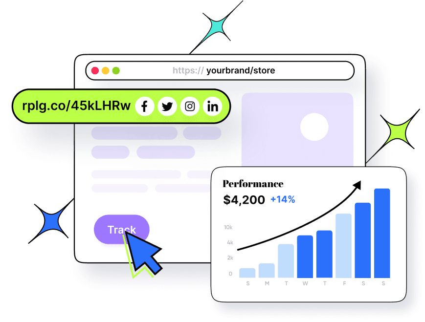 Best linktree alternative link in bio tool by Replug