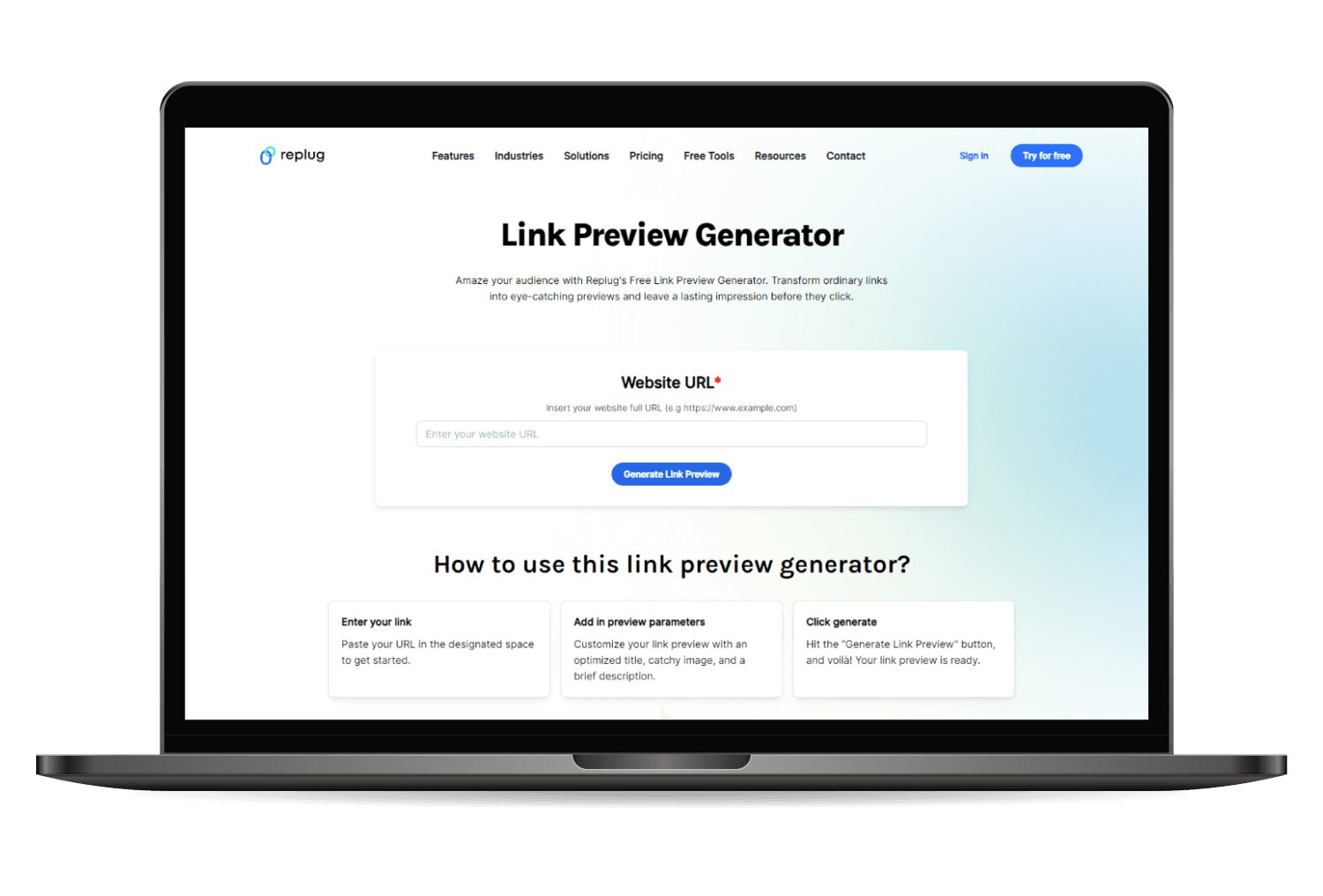 Link Preview Generator
