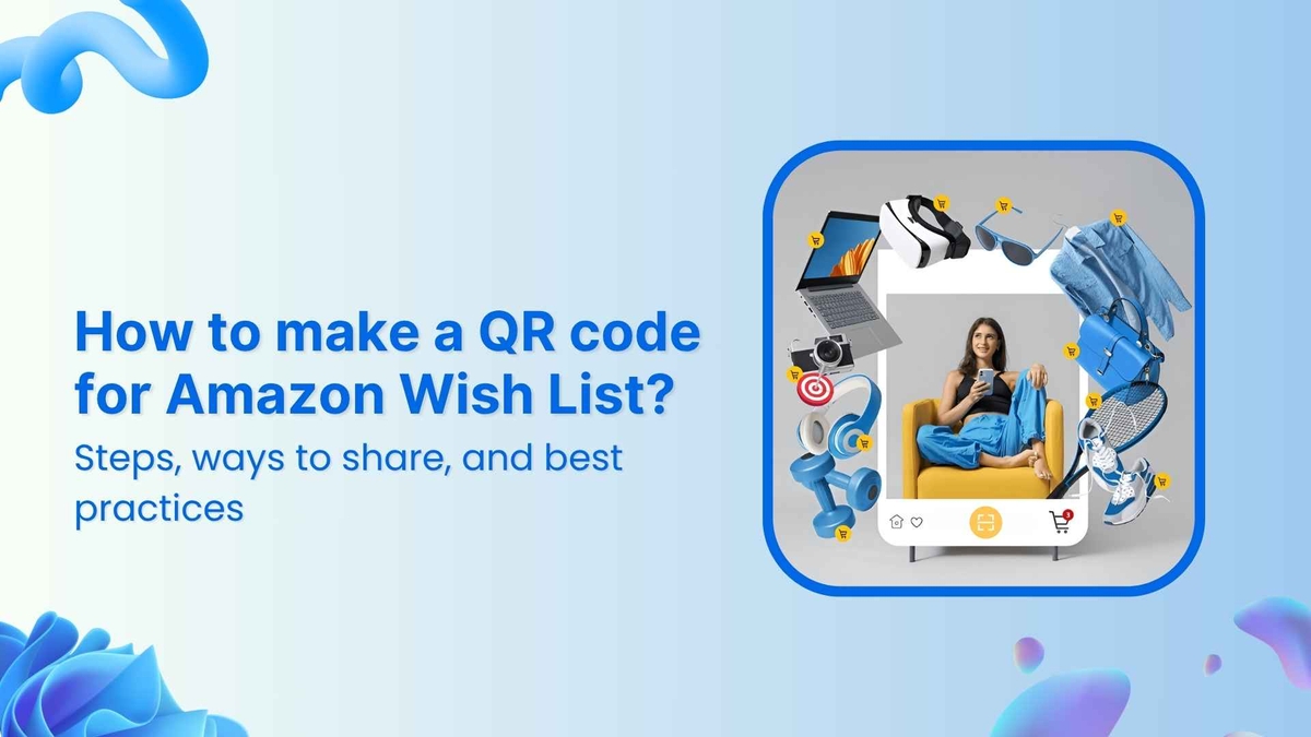 How to make a QR code for your Amazon Wish List
